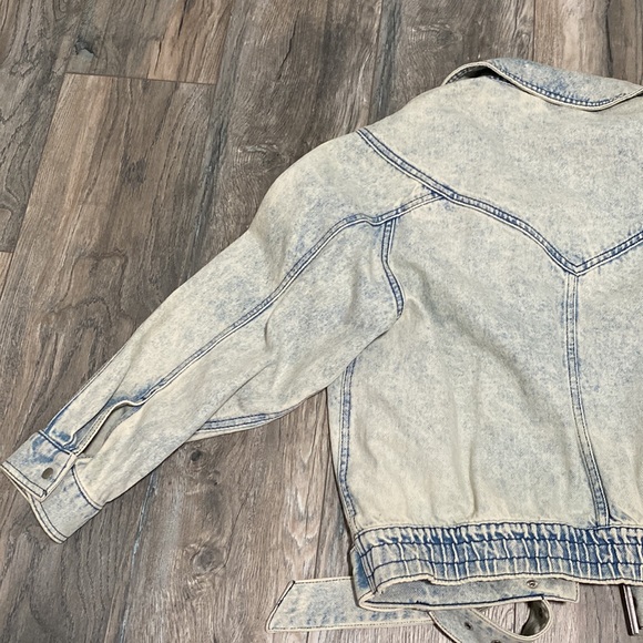 Bershka vintage style oversized denim jacket - Picture 7 of 9